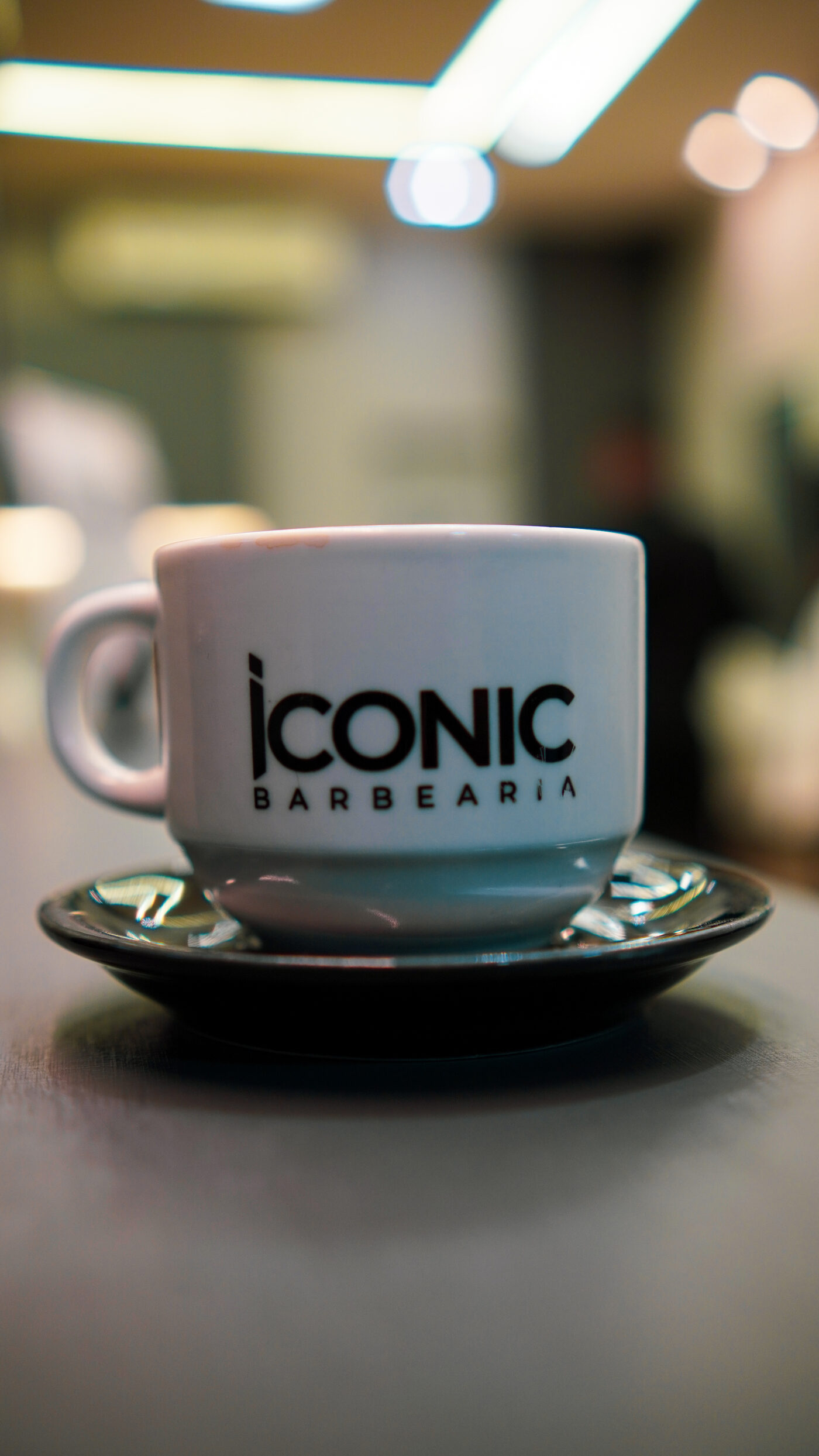 Xícara personalizada Iconic Barbearia